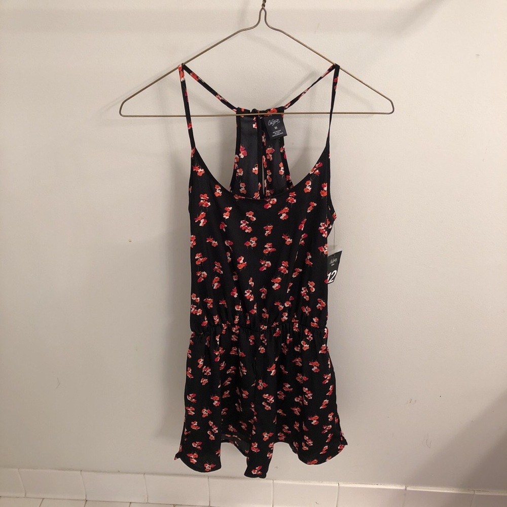 Cute floral romper